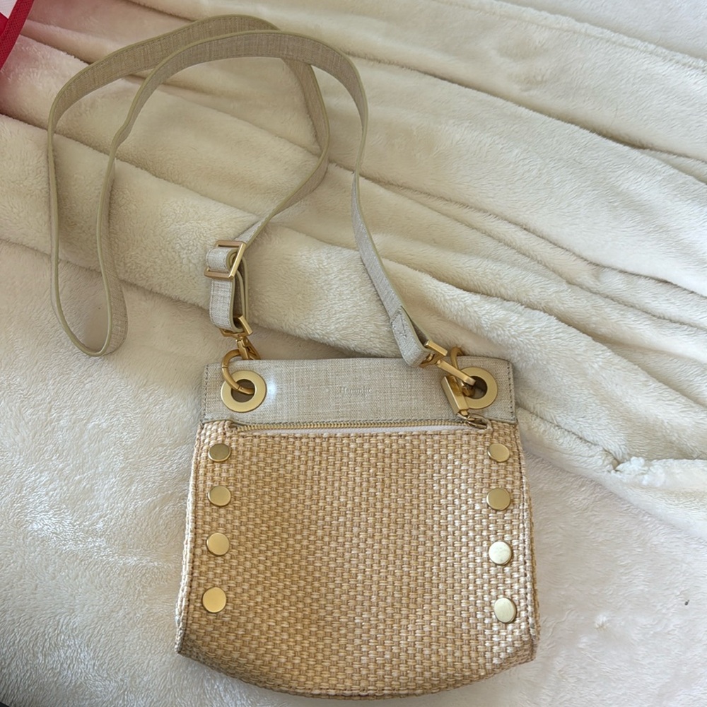 Raffia Hammit Small Crossbody